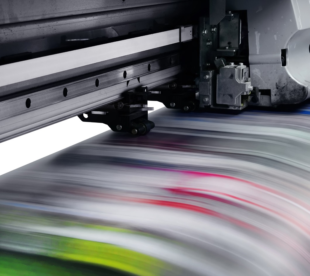 digital printing press colours production printer
