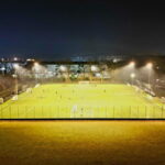 football field park at night