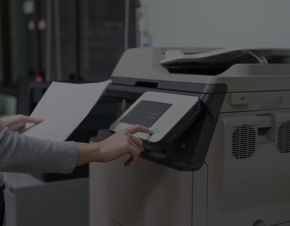 Photocopier for showing apogee's printing capabilities