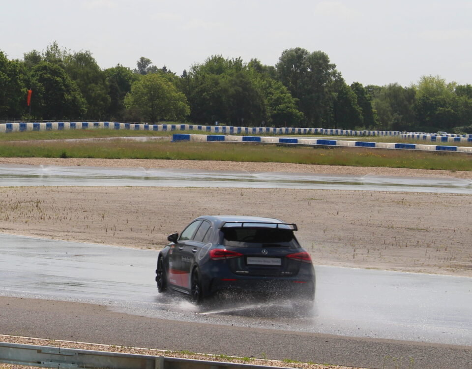 Mercedes Benz world driving track