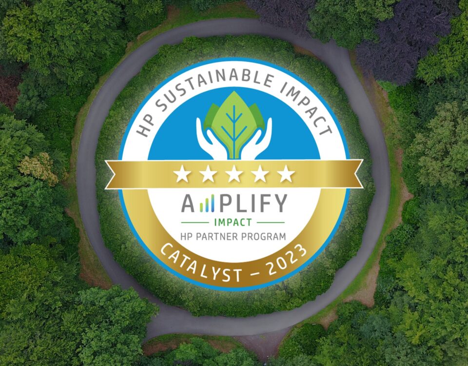 HP 5-Star Catalyst Amplify Impact Badge