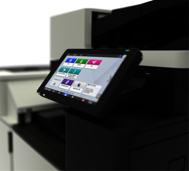 Ricoh Print Management printer console